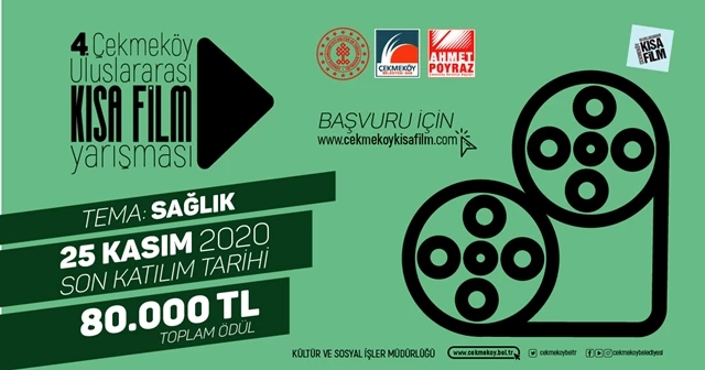4. ÇEKMEKÖY ULUSLARARASI KISA FİLM YARIŞMASI’NA BAŞVURULAR BAŞLADI
