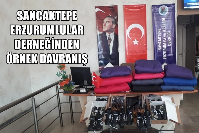 Sancaktepe Erzurumlular Derneğinden Örnek Davranış