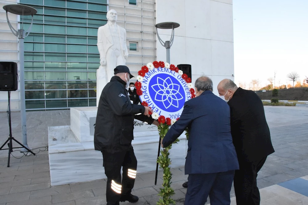 Tekirdağ NKÜ’de 10 Kasım