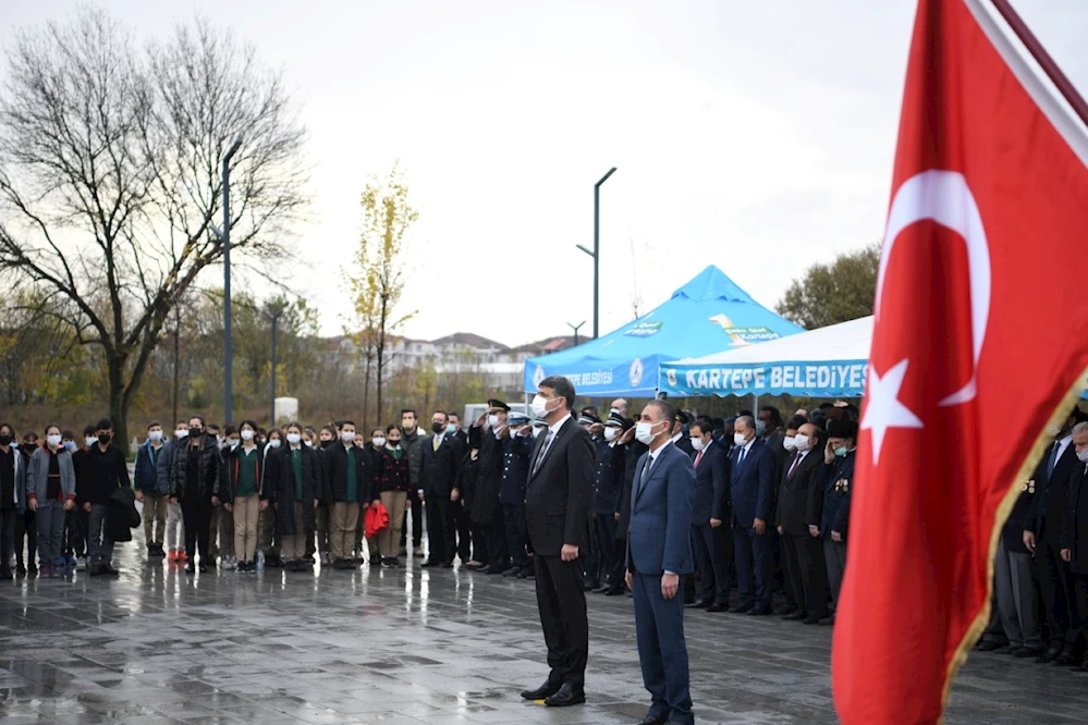 KARTEPE’DE 10 KASIM TÖRENLERİ