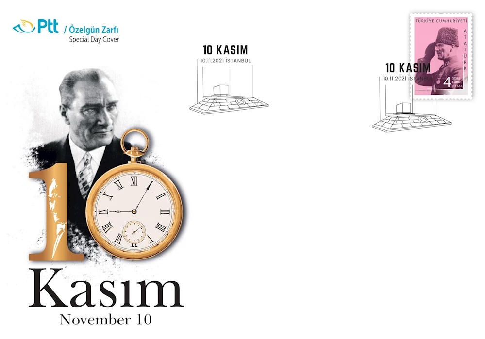PTT AŞ’DEN ATATÜRK’ÜN ÖLÜM YIL DÖNÜMÜ ANISINA ÖZELGÜN ZARFI