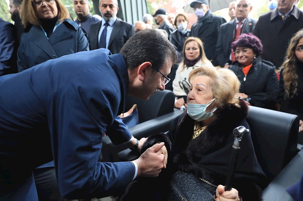 BAŞKAN İMAMOĞLU TURGUT ÖZAL’I ANMA TÖRENİNE KATILDI