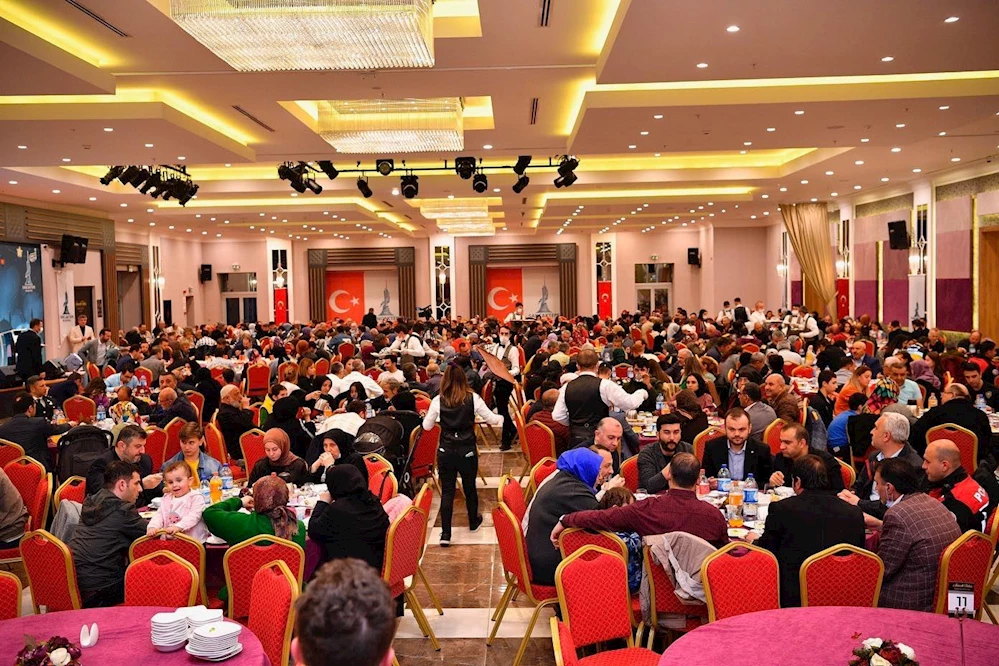 Sancaktepe’de Şehit Aileleri ve Gaziler onuruna iftar yemeği düzenlendi