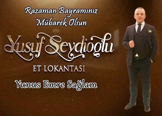 YUNUS EMRE SAĞLAM’IN RAMAZAN BAYRAMI MESAJI