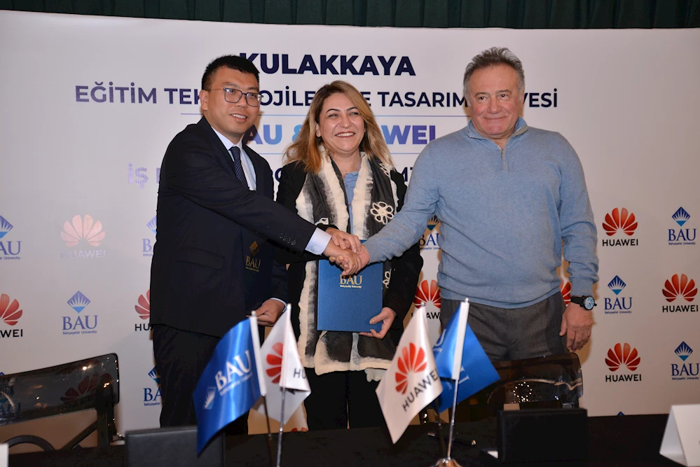 Bahçeşehir Üniversitesi ile Huawei Türkiye arasında  işbirliği protokolü imzalandı
