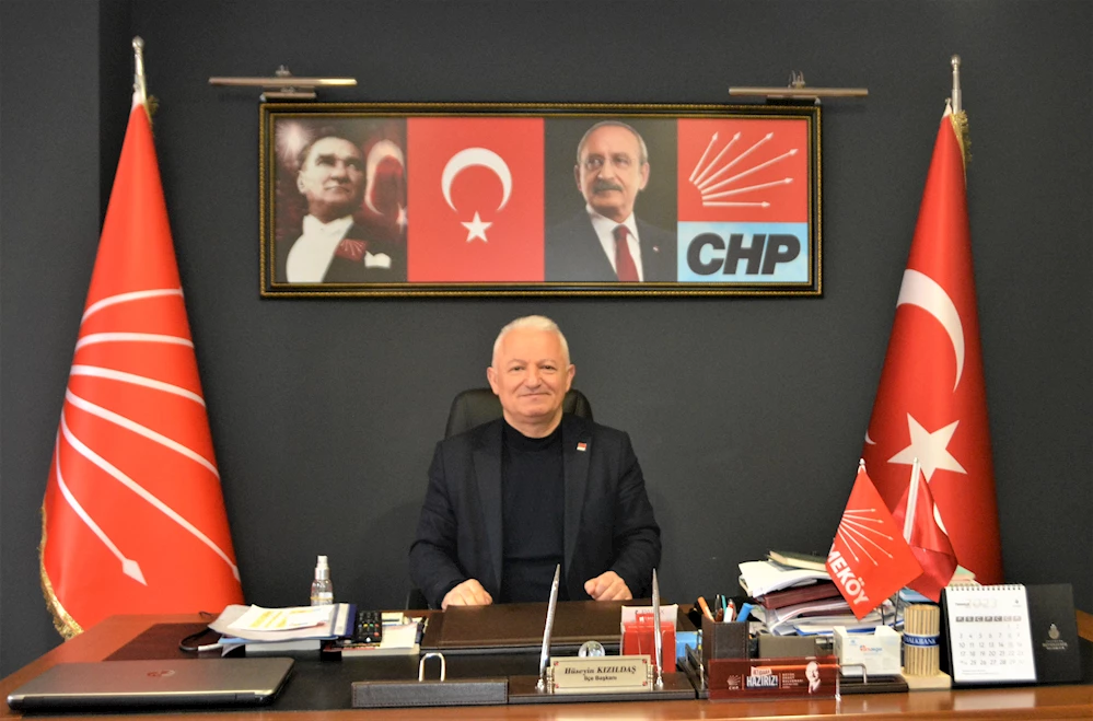 CHP Çekmeköy İlçe Başkanı Hüseyin Kızıldaş