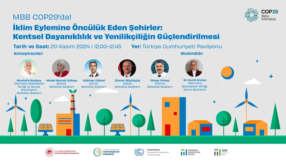 Başkan Gökhan Yüksel, COP29’da Konuşmacı Olarak Yer Alacak