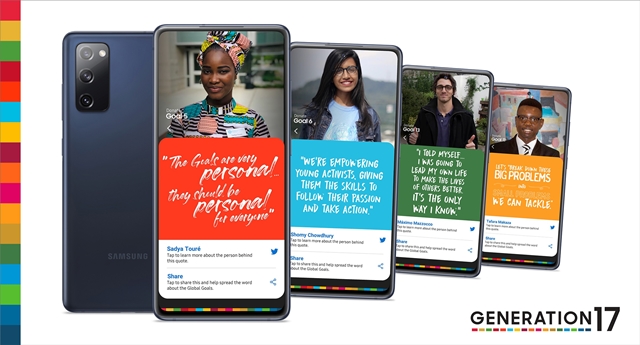 Samsung ve Birleşmiş Milletler Kalkınma Programı Generation17 inisiyatifini hayata geçirdi!