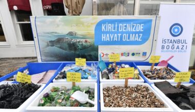 ÜSKÜDAR ÇENGELKÖY’DE DALGIÇLAR TARAFINDAN SU ALTI TEMİZLİĞİ YAPILDI