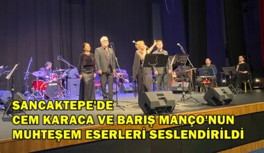 Cem Karaca ve Barış Manço unutulmaz Şarkıları ile Sancaktepe’de anıldı