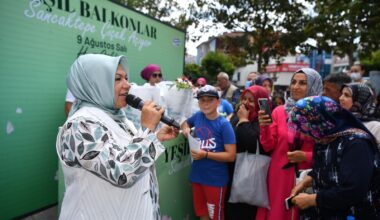 “Yeşil Balkonlar” ile Sancaktepe çiçek açıyor