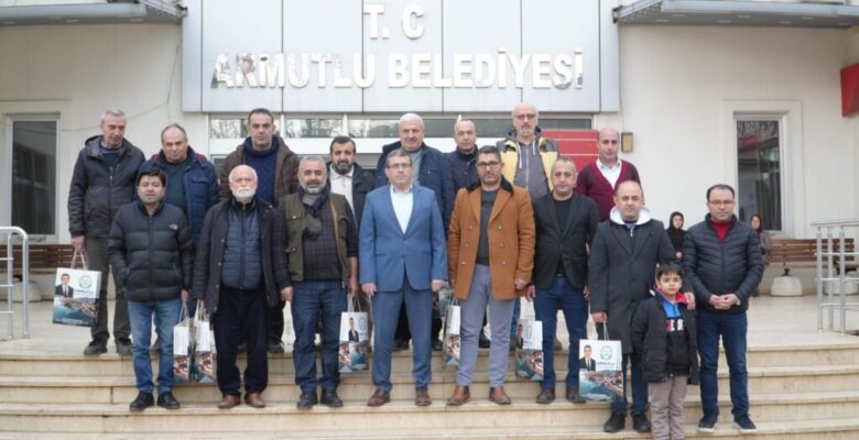 Armutlu Belediye Başkanı Mustafa Tokat İstanbul Basınını konuk etti