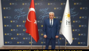 Ahmet Etçi İYİ Parti’den Milletvekili Aday Adayı oldu Ahmet Etçi İYİ Parti’den Milletvekili Aday Adayı oldu